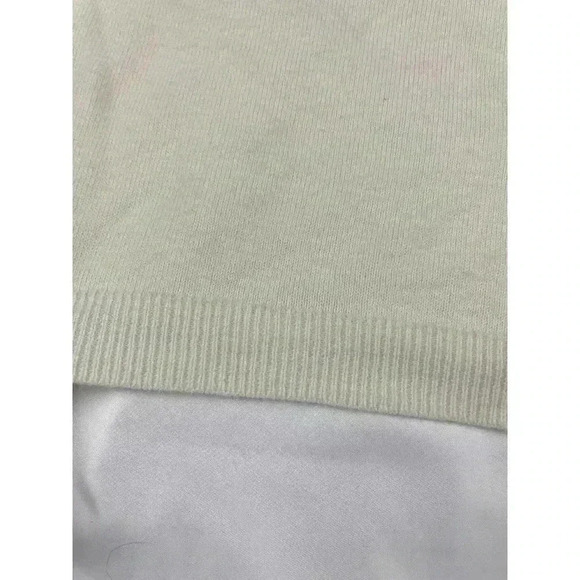 VTG Designers Originals Women's Cream Pullover Sweater Sz X-Large 42 Long Sleeve - Picture 4 of 10